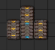 Image showing examples of invalid belt placements from the initial point